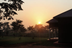 Remember that tomorrow is a new day. Sun setting on a day in rural Uganda